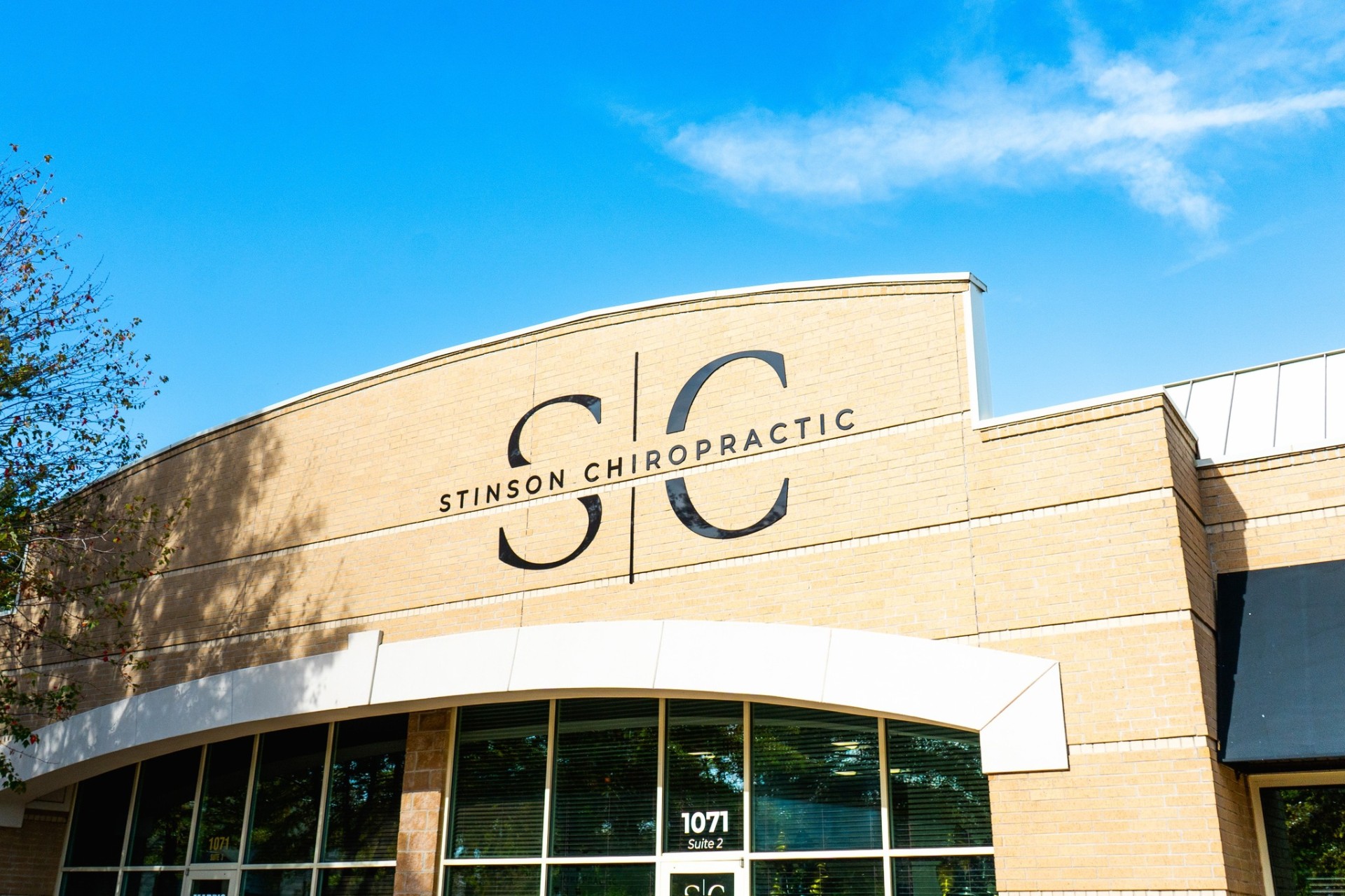 Exterior of Stinson Chiropractic office serving Rogers, AR