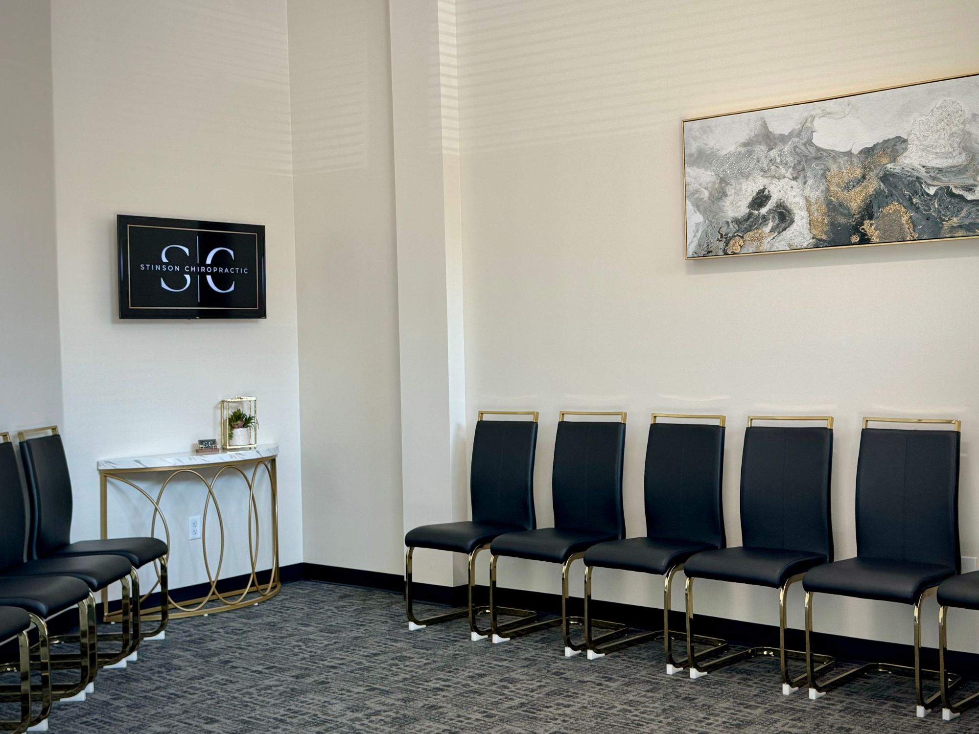 Interior of Stinson Chiropractic office serving Rogers, AR